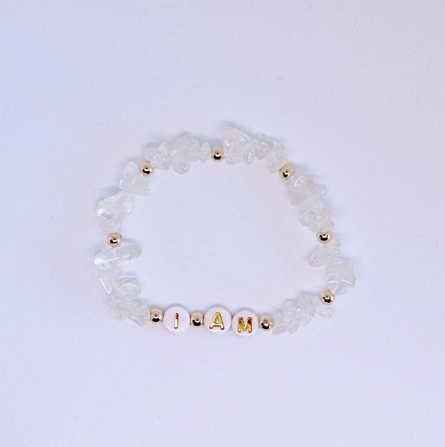 I Am Affirmation Bracelet Stacking Set