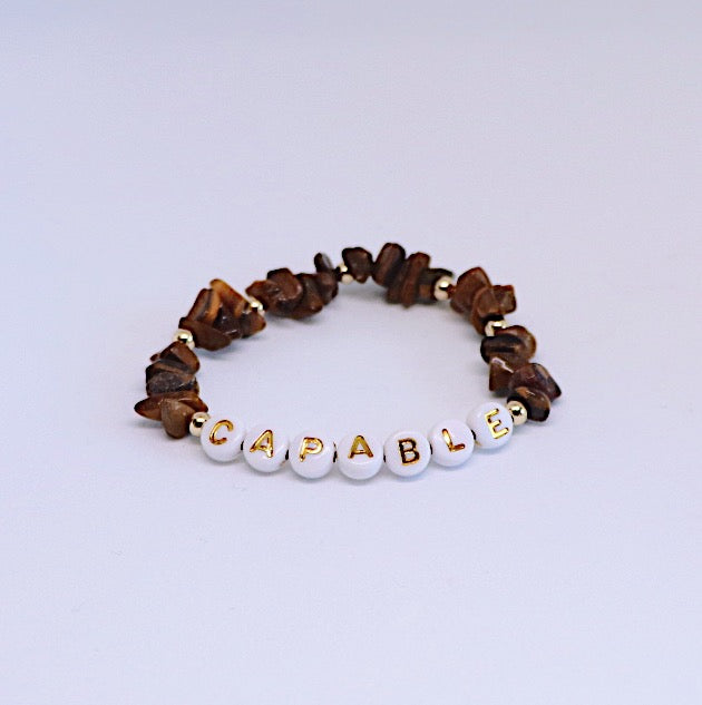 I Am Affirmation Bracelet Stacking Set
