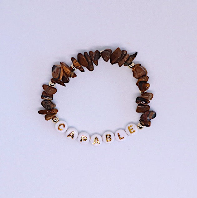 I Am Affirmation Bracelet Stacking Set