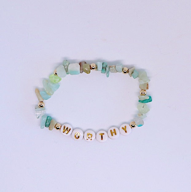 I Am Affirmation Bracelet Stacking Set