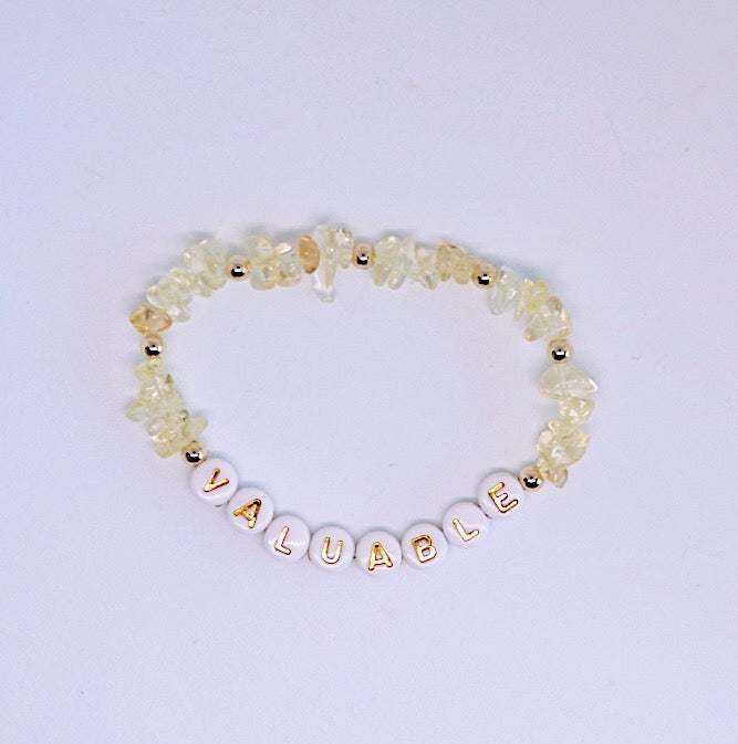 I Am Affirmation Bracelet Stacking Set