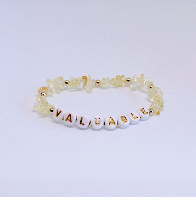 I Am Affirmation Bracelet Stacking Set