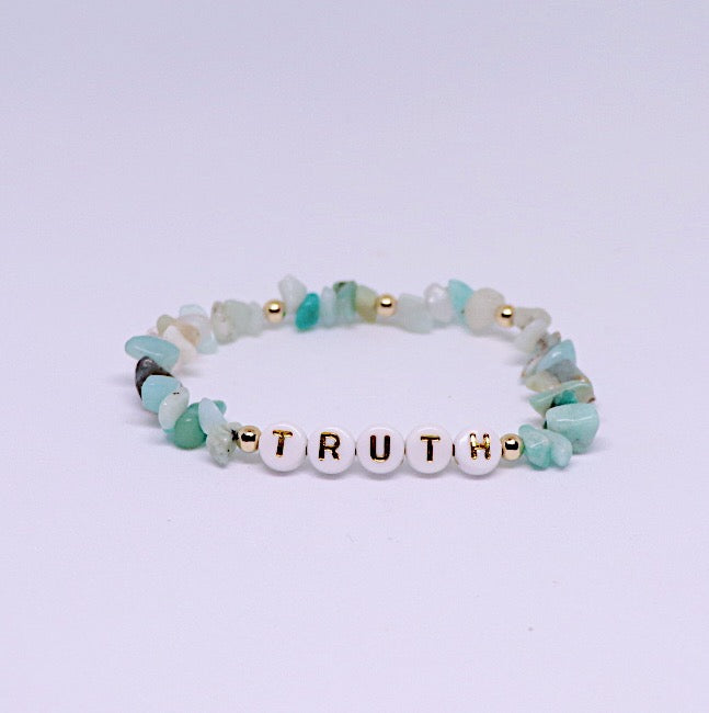 Amazonite Truth Bracelet