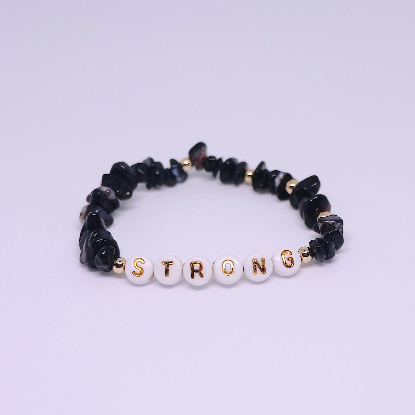 Onyx Strength Bracelet
